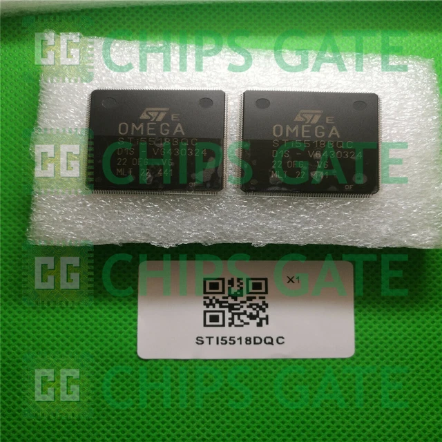 1PCS NEW STi5518DQC ST 0326+ QFP-208 #WD3