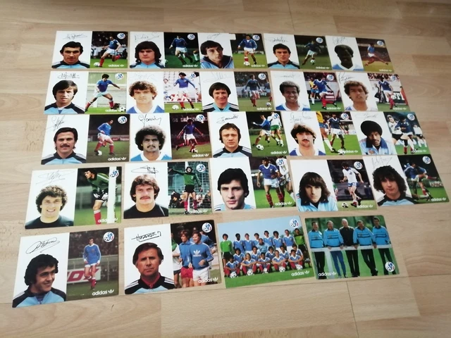 Carte Dédicacée ? Équipe De France 1979 - Platini, Hidalgo, Bossis - MK/AK