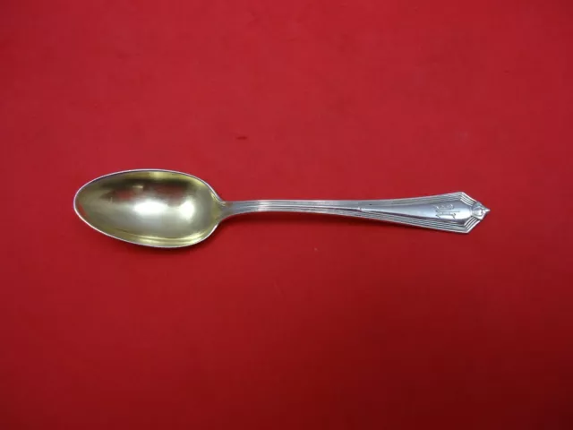 Plymouth by Gorham Sterling Silver Demitasse Spoon Goldwashed 4 1/8"