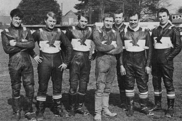 Exeter Falcons 1969 Speedway Team Photograph