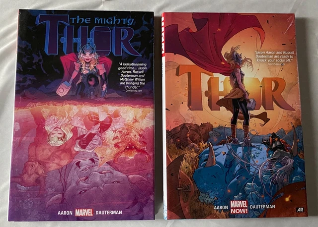 Lot of 2  Mighty Thor Vol. 1 2 SEALED Marvel Comics OHC Deluxe Hardcover 1st Ed