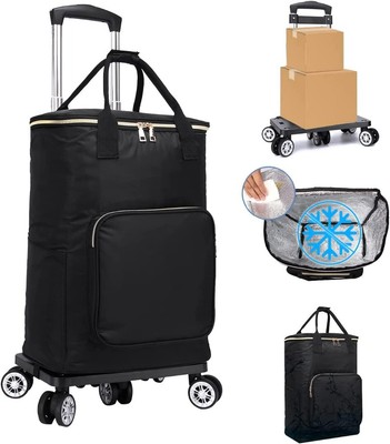 Termo Carrellino SPESA TROLLEY acquisto ROLLER Alessandro 12893 parapioggia GIALLO 