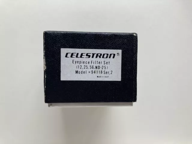 Celestron Eyepiece Filter Set 94118 Series 2 Japan Original Packaging