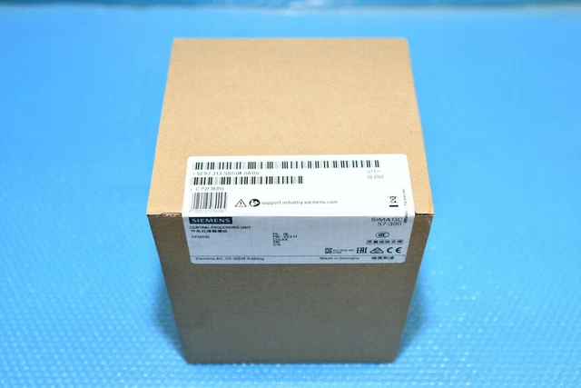 Siemens 6ES7313-5BG04-0AB0 CENTRAL PROCESSING UNIT SIMATIC S7-300 FS:08