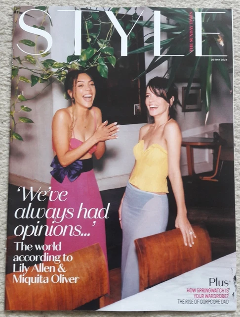 LILY ALLEN & Miquita Oliver - Sunday Times Style Magazine – 26 May 2024 ...
