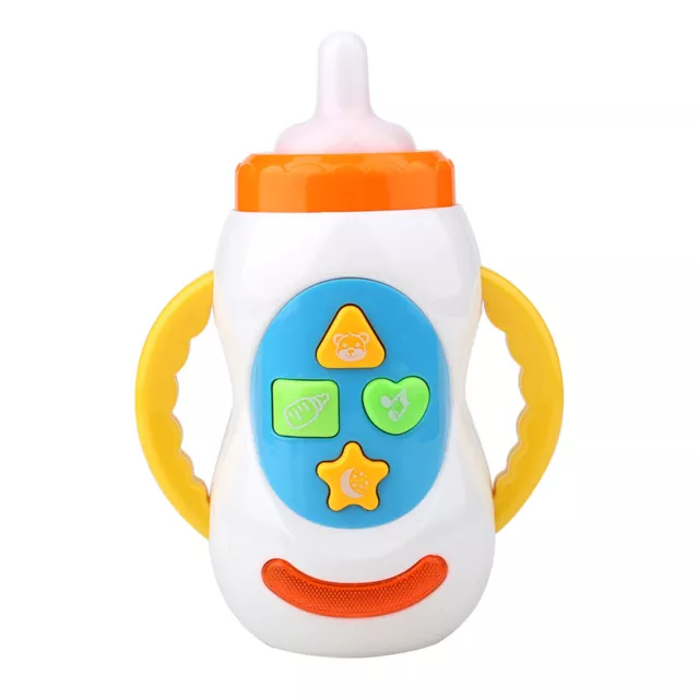 Baby Kids Sound Music Simulation Milk Bottle Toy Infant Toddlers Early Learning 2