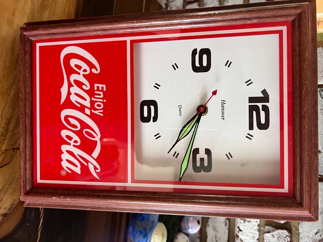 coca cola quartz wall clock