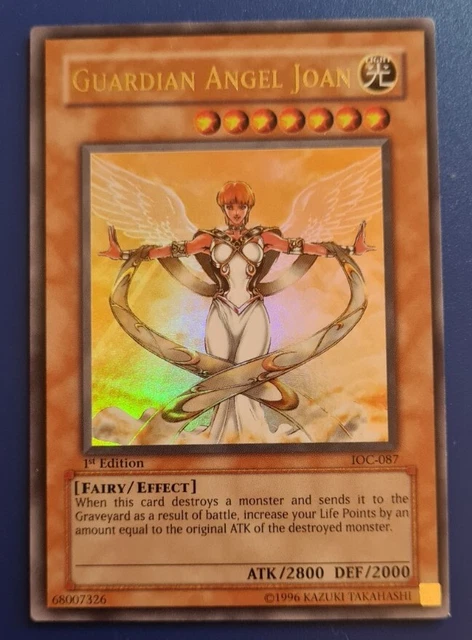 CARTA YU-GI-OH - Guardian Angel Joan - 1°Ed Ultra Rare - IOC-087 - Near ...