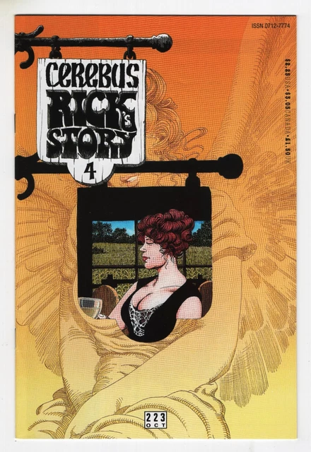 CEREBUS  #223   DAVE SIM   (AARDVARK-VANAHEIM)  VF  or  BETTER!!