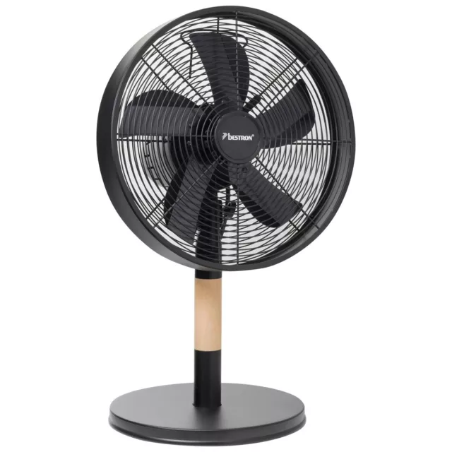 bestron ventilateur de table 35w 35cm 3 vitesses noir dft35wb summer