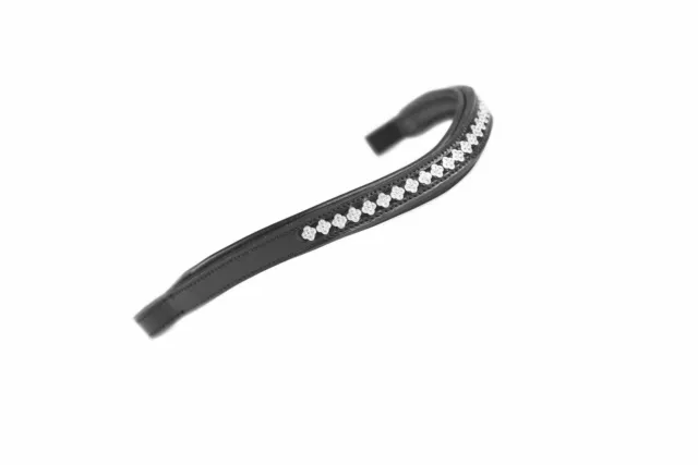 Shires Aviemore Flower Diamante Browband<p>Liven up your favourite bridle wit...