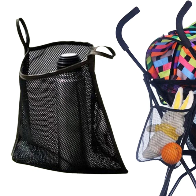 Mesh Stroller Bag Stroller Attachable Organizer Carrying Bag Durable greater