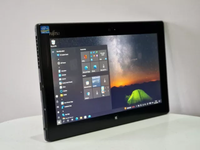 Fujitsu Stylistic Q702 Tablet 11,6" 128GB SSD 4GB RAM Windows 10 Pro Laptop
