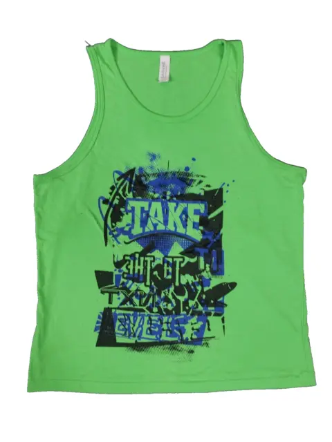 Canvas Junior Girls Green Tanktop Take It To The Next Level comfortable Youth L