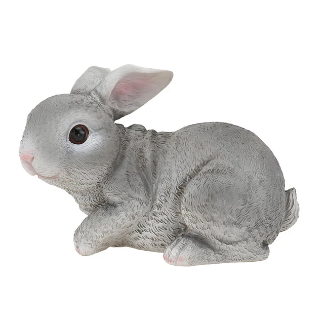 MINI RABBIT FIGURINES Animal Figure Simulation Bunny Miniature £23.29 ...