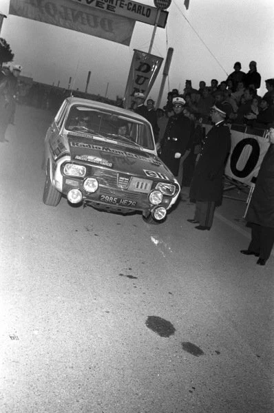 1976 Lombard RAC Rally Car 30 Jean Ragnotti and Jacques Jaubert in their Ecurie Gitanes backed Alpine-Renault A310 V6. The crew would unfortunately retire from the event due to a Differential issue