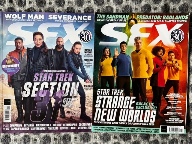 SFX MAGAZINES X2 : Issue 327 Wonder Woman. Issue 348 Peacemaker. £4.38 ...