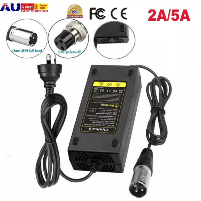 Premium 24V Battery Charger  XLR Scooter Charger For Mobility Scooter Wheelchair