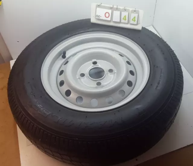 Caravan 13"  steel Wheel Rim with Tyre  165 R13  C  LT 8PLY  Tyre