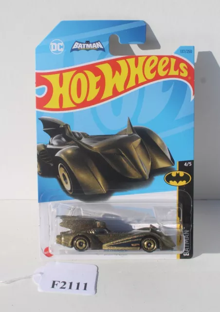 Hot Wheels Batman The Animated Series Batimovil Morado 5/5