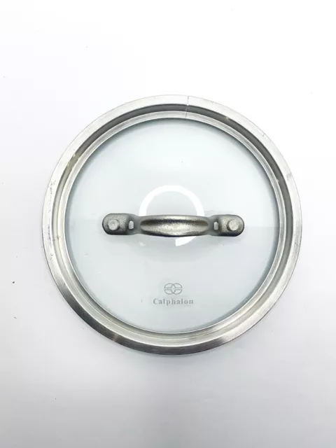 Calphalon Replacement Lid Stainless Steel Tempered Glass 6.25" 6-1/4" Pot Pan