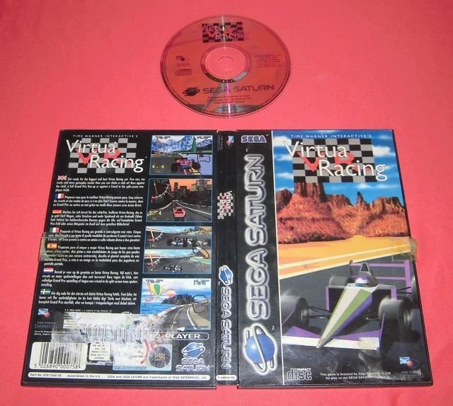 Saturn Virtua Racing [PAL (Fr)] Avec Boîte Sega Console *JRF*