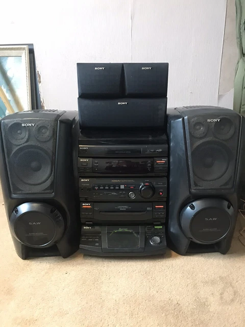 SONY LBT XB80AV STEREO Hi Fi System 100.00 PicClick UK