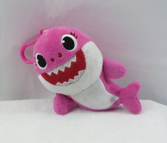 PELUCHE CUBE PINKFONG BABY SHARK Mommy shark 3" avec étiquette 2019