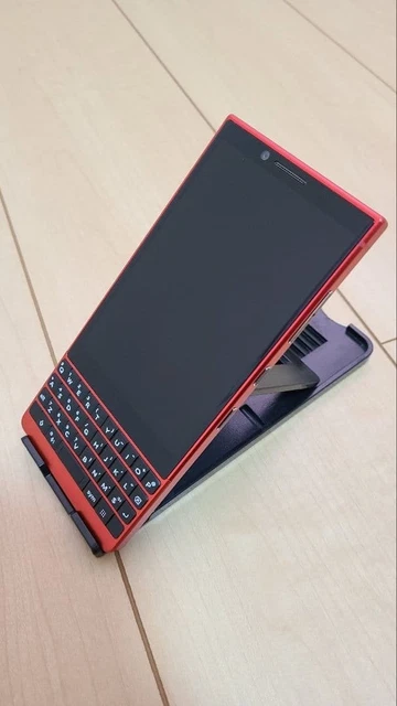 BLACK BERRY KEY2 BBF100-9 Red EDITION Android Unlocked SIM Free No