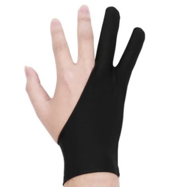 1Pc Artist Drawing Glove Stretchy Prevent Mess Up Firm Stitching Pencil  Graphics Anti-mistouch Gloves for Offic 