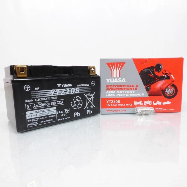 Batterie Yuasa pour Moto Yamaha 890 TRACER GT 2015 à 2019 Neuf