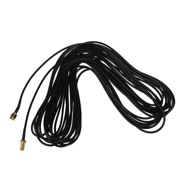 Cable Rp-Sma Rallonge Antenne Wifi 1M Adaptateur De Rp-Sma Mâle À Femelle Rg174 Pour Extension
