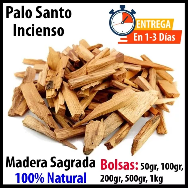 Palo Santo de Perú Corte Rustico 1Kg 50/100/200/500gr Madera Sagrada Incienso