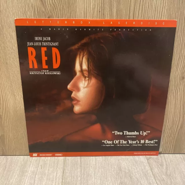 Red Laserdisc Rare Videodisc NB