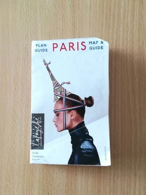 PLAN GUIDE - Paris - Map & Guide - Geographical Map £3.50 - PicClick UK