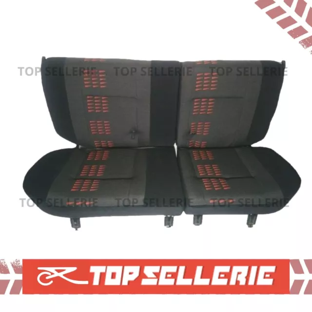 Garniture de siège Avant R5 Gt Turbo Fanion rouge tissus côtelé - fr