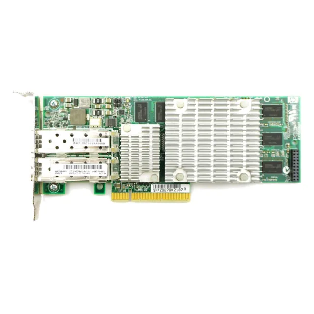 HP NC522SFP Dual Port 10GbE SFP+ Low Profile PCIe-x8 Ethernet Server Adapter