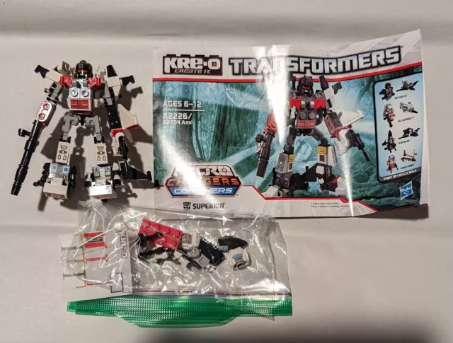Hasbro Kre-O Transformers Superion Micro Changers Combiners Kreo A2226