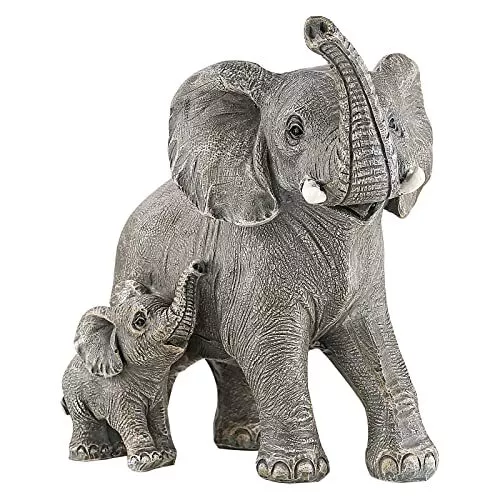 Elephant Statue - Elephant Decor - Mom Gifts - Elephant Gifts for Women - Hom...