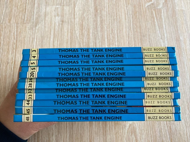THOMAS TANK ENGINE Train & Friends Buzz Books Vintage Assorted Lot X 12 ...