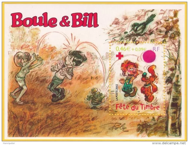 FRANCE bf  46 ** BOULE & BILL Jean ROBA SPIROU comics strip bédé cartoon