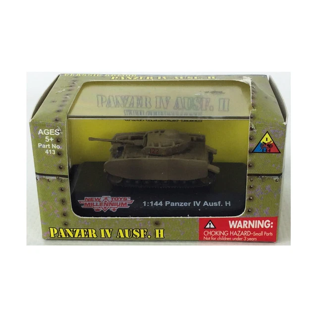 NMT WWII Tank 1/144 Panzer IV Ausf. H. (Beige Variant) VG+