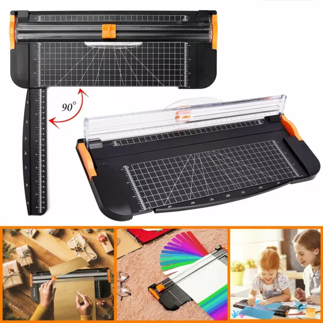 Heavy Duty A4 Photo Paper Cutter Guillotine Card Trimmer Ruler for Home Office