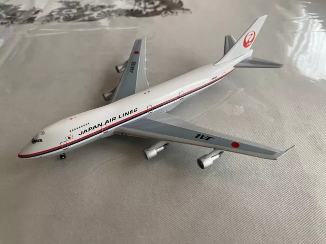 AEROCLASSICS BLUE BOX 1/400 Japan Airlines Boeing 747-200