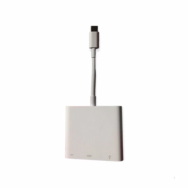 Genuine Apple USB-C Digital AV Multiport Adapter To USB-C, HDMI, USB A1621