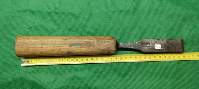 Ciseau à Bois Ancien Coulaux - Bédane De 9 Mm - Lame En Chrome Tungstène - Fabriqué En France