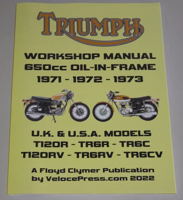 Repro Triumph TR6 Werkstatthandbuch – TC/PI Modelle 1968-1975 (Paperback, Englisch) Repro Triumph TR6 Werkstatthandbuch – TC/PI Modelle 1968-1975 (Paperback, Englisch)