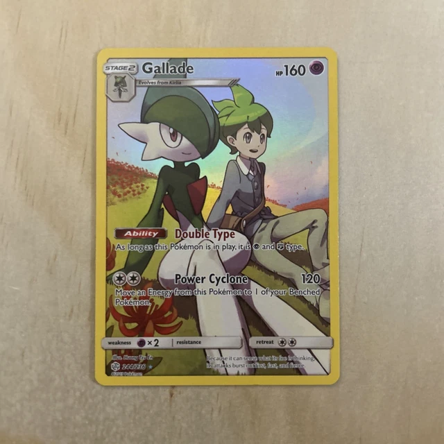 Pokemon Gallade Secret Rare 244/236 Cosmic Eclipse Sun & Moon - NM/M
