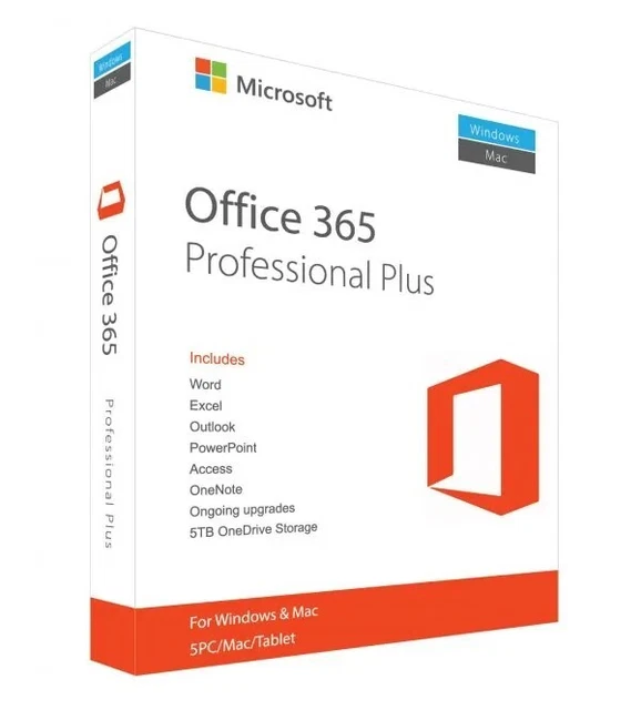 Microsoft Office 365 Professional PC - Professional Pro Plus LIFETIME ACCOUNT