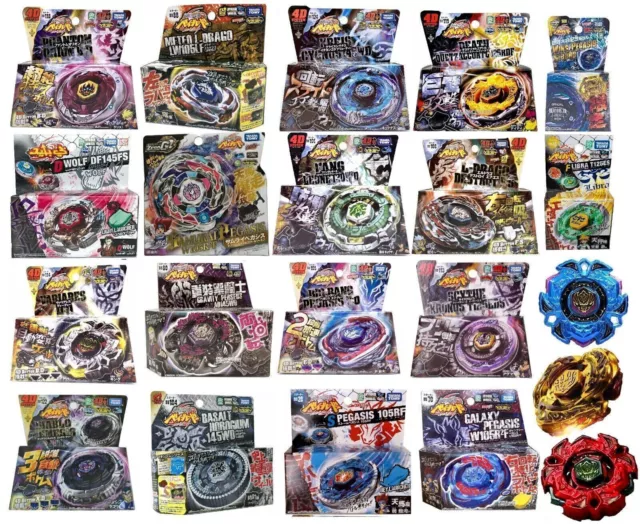 Takara Tomy Metall Beyblade Fushion aus Japan Starter Set Figuren 44 Modelle DE